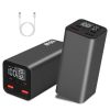 20000mah 65W USB-C PD Laptop Power Bank Fast Charging Power Bank Portable Type-C Charger with USB-C to USB-C Cable Fit For IOS Phone 15 Android Macboo