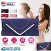 Women Clutch Wallet Bags For Party Wedding Soft Handbag Portable Thin Envelop Evening Purse for Bridal Dating