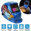 Welding Helmet Solar Powered Auto Darkening Hood with Adjustable Wide Shade Range 9-13 for Mig Tig Arc Weld Grinding Welder Mask