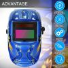 Welding Helmet Solar Powered Auto Darkening Hood with Adjustable Wide Shade Range 9-13 for Mig Tig Arc Weld Grinding Welder Mask