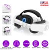 Adjustable Head Strap Compatible with Oculus/Meta Quest 3 VR Accessories Charging Headband Pressure-free Elite Strap with 6000mAh Rechargeable Battery