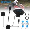 Wireless Headset Speaker Motorcycle Helmet Motorbike Headphone IP67 Waterproof