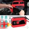 Portable Car Jump Starter Air Compressor 1500A 400PSI Car Battery Charger Jump Starter Power Bank LED Flashlight Digital Tire Inflator for 4.0L Gasoli