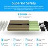 PowerMaster 12000mAh Portable Charger with Dual USB Ports 3.1A Output Power Bank Ultra-Compact External Battery Pack Fast Charging for IOS Phone Samsu