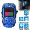 Welding Helmet Solar Powered Auto Darkening Hood with Adjustable Wide Shade Range 9-13 for Mig Tig Arc Weld Grinding Welder Mask