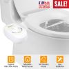 Bidet Fresh Water Spray No Electric Mechanical Bidet Toilet Seat Attachment Adjustable Water Pressure