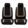 9Pcs Full Set Car Seat Covers For Auto Truck SUV Universal Front Rear Car Seats Headrest Protectors Split Bench Compatible