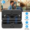 5.3 TWS Wireless Earbuds Touch Control Headphone in-Ear Earphone Headset w/ Charging Case Built-in Mic