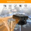 24V 200W  Portable Car Heater Heating Fan 2 in 1 Defroster Demister Windshield Heater Automotive Cooling Fan