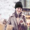 Soft Wireless Beanie Headphone Hat Wireless V4.2 Noise Cancellation Stereo Earphones Cap Unisex Warm Knit Winter Cap w/ Mic Ski Running
