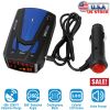Radar Detector Car 16 Band V7 Speed Safety Voice Alert Car Radar LED Display City Highway Mode Auto 360° Detection