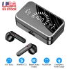 5.3 TWS Wireless Earbuds Touch Control Headphone in-Ear Earphone Headset w/ Charging Case Built-in Mic