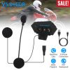 Wireless Headset Speaker Motorcycle Helmet Motorbike Headphone IP67 Waterproof
