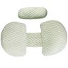 Pregnancy Pillows Adjustable Support Maternity Pillow Soft Side Sleeper Pregnancy Pillows Wedge Pillow with Detachable Pillow Cover