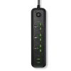 Power Strip with 5.9FT Extension Cord 3 AC Outlets and 2 USB A Ports 1 USB C Port 2500W Wall Mount Outlet Extender For Home Office Dorm Travel