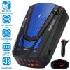 Radar Detector Car 16 Band V7 Speed Safety Voice Alert Car Radar LED Display City Highway Mode Auto 360° Detection