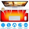 Winter Desktop Hand Warmer Mat Heated Gaming Mouse Pad Large Mouse Pad Office Table Heating Mat Foot Warmer
