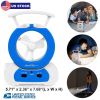 Desk Cooling Fan w/180°Adjustable LED Lamp Baby Stroller Fan Emergency Flashlight Torch for Household Camping Traveling