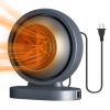 300W Space Heater with 30° Tilting Angle 3S Fast Heating Portable Desktop Electric Heater For Indoor Use With Overheat Protection Tip Over Protection