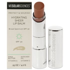 Hydrating Sheer Lip Balm SPF 30 - Bare by MD Solar Sciences for Women - 0.15 oz Lip Balm