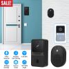 Smart Wireless Chime WiFi Doorbell Security 2 Way Intercom Visual Bell Chime Night Vision Camera Door Bell