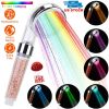 Handheld Shower Head High Pressure Powerful Filter Shower Head with 7 Colors Changing Light