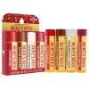 Burt's Bees Lip Balm Festive Fix 4-Pack - 2022 by Burt's Bees for Unisex - 1 Pack Lip Balm