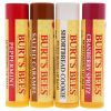 Burt's Bees Lip Balm Festive Fix 4-Pack - 2022 by Burt's Bees for Unisex - 1 Pack Lip Balm