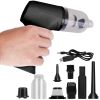 2-in-1 Cordless Vacuum Cleaner and Air Duster Rechargeable Handheld Compressed Air Duster Electric Air Blower Keyboard Cleaner For Car Home Office