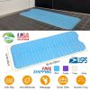Bath Tub Mat Non-Slip Shower Mat BPA-Free Massage Anti-Bacterial with Suction Cups Washable for Bathroom Kitchen Pool