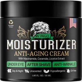All In One Men's Face Moisturizer Cream After Shave Lotion for Men Anti Aging Cream with Vitamin B E
