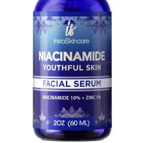 Niacinamide Serum for Face 10% with Zinc 1% Vitamin B3 Facial Serum Brightening Serum for Acne Pore Minimizer and Dark Spot Remover