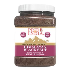 Himalayan Black Salt Fine Ground 2.2Lbs